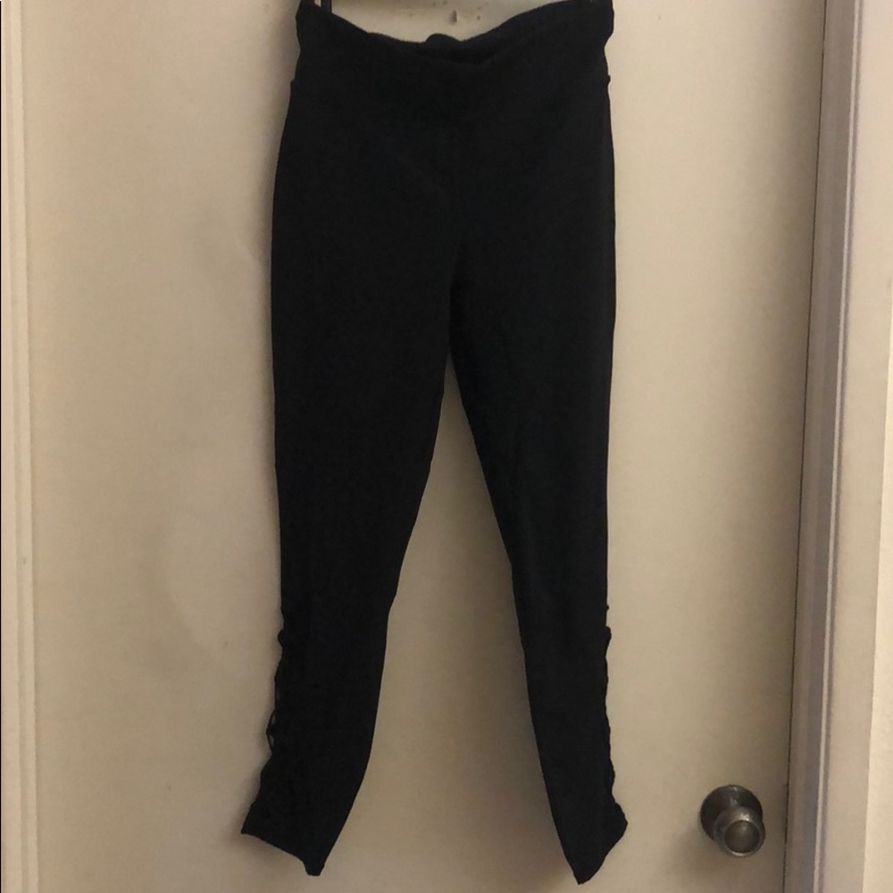 Lululemon Tights with mesh detail